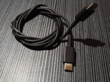 Кабел за данни, 1, 8 м, USB-C, за Samsung Galaxy, черен