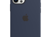 Калъф Apple Silicone Case MagSafe за iPhone 12/12 Pro, Deep Navy